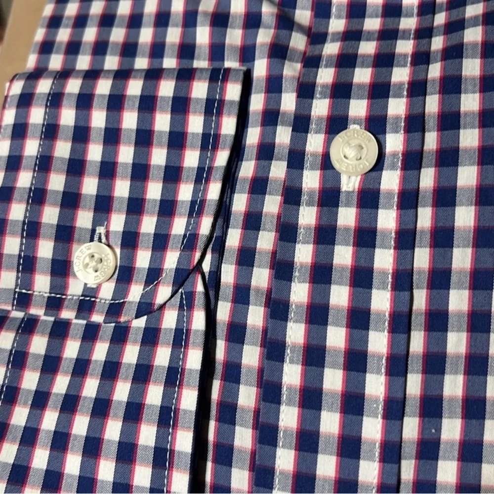 NWT J Crew LS Slim Performance Dress Shirt